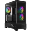 Image de Boitier PC Moyen Tour ATX Gamdias Atlas M1 RGB avec panneaux vitrÃ©s - Noir