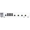 Image de QNAP QSW-M408S - Commutateur - GÃ©rÃ© - 8 x 10/100/1000 + 4 x 10 Gigabit SFP+ - de bureau