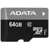 Image de ADATA Premier - Carte mÃ©moire flash (adaptateur microSDXC vers SD inclus(e)) - 64 Go - UHS Class 1 / Class10 - microSDXC UHS-I - pour les particuliers