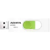 Image de ADATA UV320 - ClÃ© USB - 32 Go - USB 3.1 - Blanc/vert