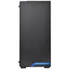 Image de Thermaltake H100 TG - Tour - ATX - panneau latÃ©ral fenÃªtrÃ© (verre trempÃ©) - pas d'alimentation (PS/2) - noir - USB/Audio