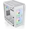 Image de Thermaltake View 51 TG Snow - ARGB Edition - tour - ATX - panneau latÃ©ral fenÃªtrÃ© (verre trempÃ©) - pas d'alimentation - blanc - USB/Audio
