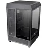 Image de Thermaltake The Tower 500 - Mid tower - ATX Ã©tendu - panneau latÃ©ral fenÃªtrÃ© (verre trempÃ©) - pas d'alimentation (PS/2) - noir - USB/Audio