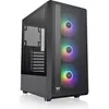 Image de Boitier PC Moyen Tour ATX Thermaltake S200 TG RGB avec panneau vitrÃ© - Noir