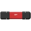 Image de Silicon Power DS72 lecteur USB flash 250 Go USB Type-A / USB Type-C 3.2 Gen 2 (3.1 Gen 2) Rouge