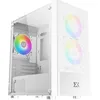 Image de XIGMATEK Oreo Arctic - MT - micro ATX - panneau latÃ©ral fenÃªtrÃ© (verre trempÃ©) - pas d'alimentation (ATX / PS/2) - blanc - USB/Audio