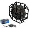 Image de Chaîne avec 40 attaches rapide anti-rouille KMC X10 EPT 10 vitesse 50 m