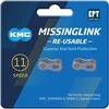 Image de Attache rapide inoxydable KMC Blister 11V (x2) Argenté 11V 262711