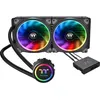 Image de Thermaltake Floe Riing RGB 280 TT Premium Edition - Bloc de refroidissement d'unitÃ© centrale par eau pour systÃ¨me de refroidissement - (pour : LGA1156, AM2, AM2+, LGA1366, AM3, LGA1155, AM3+...