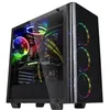Image de Thermaltake View 21 TG - Tempered Glass Edition - tour - ATX - pas d'alimentation - noir - USB/Audio