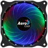 Image de aerocool ventilateur de boitier aerocool cosmov 12 rgb 12cm (noir) noir