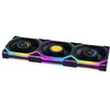 Image de LIAN LI Nom : UNI FAN SL LCD ARGB PWM, 3-pack 120mm