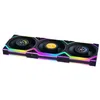 Image de LIAN LI UNI FAN SL LCD ARGB PWM 120mm est un pack triple de ventilateurs de la marque LIAN LI. Ces ventilateurs au design Ã©lÃ©gant et moderne offrent des performances exceptionnelles pour refroidir efficacement votre systÃ¨me.