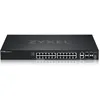 Image de Zyxel XGS2220 Series XGS2220-30 - Commutateur - accÃ¨s L3, NebulaFLEX Cloud - GÃ©rÃ© - 24 x Ethernet Gigabit + 6 x 10/100/1000 (liaison montante) - de bureau, Montable sur rack
