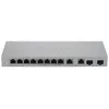 Image de Zyxel XGS1010-12 - V2 - commutateur - GÃ©rÃ© - 8 x 10/100/1000 + 2 x 100/1000/2.5G + 2 x 1 gigabit/10 gigabit SFP+ (liaison montante) - de bureau, fixation murale