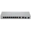 Image de Zyxel XGS1210-12 - V2 - commutateur - GÃ©rÃ© - 8 x 10/100/1000 + 2 x 100/1000/2.5G + 2 x 1 gigabit/10 gigabit SFP+ (liaison montante) - de bureau, fixation murale