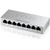 Image de Zyxel GS-100 series GS-108B - Version 5 - commutateur - non gÃ©rÃ© - 8 x 10/100/1000 - de bureau, fixation murale