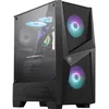 Image de MSI MAG FORGE 100R unitÃ© centrale Midi Tower Noir et Transparent