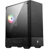 Image de MSI MAG FORGE 111R - Mid tower - ATX - panneau latÃ©ral fenÃªtrÃ© (verre trempÃ©) - pas d'alimentation (ATX) - noir - USB/Audio
