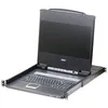 Image de ATEN CL6700MW - Console KVM - USB - 17.3" - rack-montable - 1920 x 1080 Full HD (1080p) - 300 cd/mÂ² - 650:1 - 8 ms - HDMI, DVI-D, VGA - noir - 1U