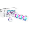 Image de GIGABYTE AORUS WATERFORCE X II 360 ICE Refroidisseur liquide pour processeur AIO - 3x ventilateurs ARGB de 120 mm, Ã©cran LCD en couleur, DAISY-CHAIN, compatible avec Intel LGA 1851 et AMD AM5