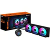 Image de GIGABYTE AORUS WATERFORCE II 360 AIO Refroidisseur liquide pour processeur - 3x ventilateurs ARGB de 120 mm, mÃ©canisme d'emboÃ®tement, DAISY-CHAIN, compatible avec Intel LGA 1851 et AMD AM5