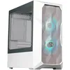 Image de Boitier PC Mini Tour Micro ATX Cooler Master MasterBox TD300 Mesh RGB avec panneau vitrÃ© - Blanc