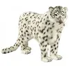 Image de Hansa Peluche Geante Leopard Des Neiges 95 Cm H Et 122 Cm L