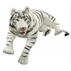 Image de Peluche Tigre Blanc CouchÃ© 150 Cm Anima