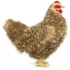 Image de Anima - Peluche Poule Beige - 31 Cm