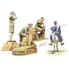 Image de Figurines 2Ã¨me Guerre Mondiale : Tankistes Allemands Afrika Korps Et Civil Arabe