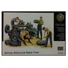 Image de Masterbox 3560 German Motorbike Repair 1:35 Plastic Kit