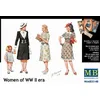 Image de Master Box Models Women Of Wwii Model Building Kit (4 Figures Set), Scale 135