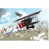 Image de Roden Fokker D.Vii Albatros Built Late German Fighter Airplane Model Kit-Roden