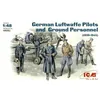 Image de Figurines 2Ã¨me Guerre Mondiale : Pilote Et MÃ©caniciens Luftwaffe 1939-1945