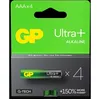 Image de Pile GP ULTRA PLUS 4 Piles AAA LR03