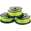 Image de Lot de 3 bobines simple fil torsadé RYOBI 2mm pour coupe-bordures sur batterie RAC143