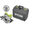 Image de Scie circulaire RYOBI 1600W 66mm - 1 lame 48 dents - 1 lame 24 dents - RCS1600-K2B