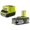 Image de Pack batterie RYOBI 18V One+ 2.5Ah LithiumPlus - Chargeur rapide 2.0Ah - RC18120-125