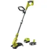 Image de Coupe bordures - dresse bordures RYOBI 18V One+ - 1 batterie LithiumPlus 2.5Ah - 1 chargeur rapide - 1 Tête double lames dentelées RLT183225FPK