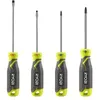Image de Jeu de 4 tournevis magnÃ©tiques RYOBI - RHSDS4PC