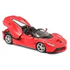 Image de Burago Voiture Ferrari En MÃ©tal Aperta Rouge A L'Ã©chelle 1/24eme-Bburago