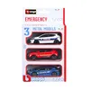 Image de VÃ©hicules Miniatures Die Cast 1/43 Emergency - Pack De 3 VÃ©hicules D'intervention Belges