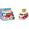 Image de Bb Junior - Volkswagen Push & Go - Van Samba Et Surf - Assortiment Rouge Et Bleu