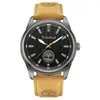 Image de Montre Homme Timberland En Cuir Marron Etanche
