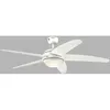 Image de LED Ventilateur de plafond avec lampe Ã  intensitÃ© variable 'Bendan' en bois pour salon & salle Ã  manger