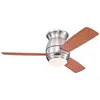 Image de Ventilateur De Plafond Westinghouse Halley 72181 - 112 Cm , Finition Nickel BrossÃ©