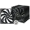 Image de Case Acc Arctic Compatible P12 Fan 12cm Pwm Pst Rgb Black 3pc