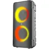 Image de Kodak Enceinte Party Portable PRPS-1775 - Double Woofer 4", Bluetooth, TWS, USB/TF, EntrÃ©e AUX & Micro KaraokÃ©, Effets Lumineux Disco, Batterie 3000mAh, Micro Sans Fil Inclus - Noir