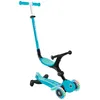 Image de Globber - Trottinette Ãvolutive Go-Up Active Lights 360 - Bleu Aqua